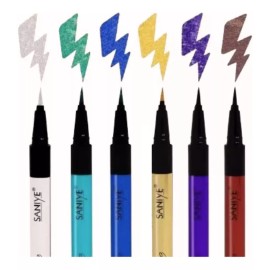 Saniye Plumón Delineador De Ojos Metalico Glitter  2ml