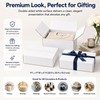 Yidomto 9x9x4 White Shipping Boxes, 25 Pack