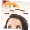 Outanaya Resin Wide Tooth Massage Comb for Scalp Care and