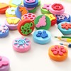 Outus 24 Pcs EVA Painting Sponges Foam Painting Stamper Double-Side