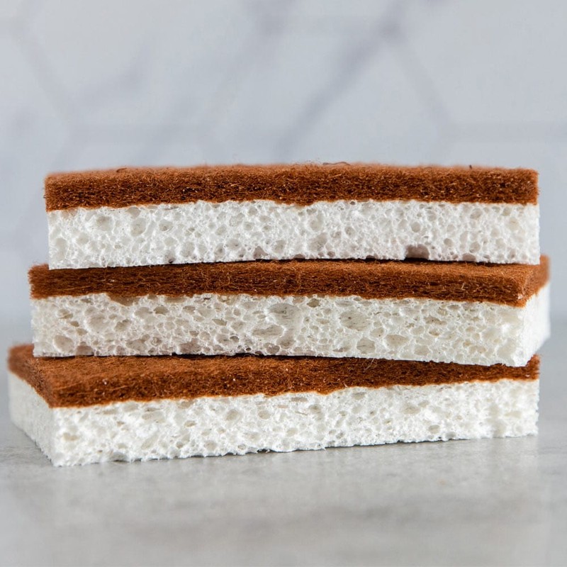 RetroKitchen Brush & Sponge Bundle - For Kitchen & Bathroom