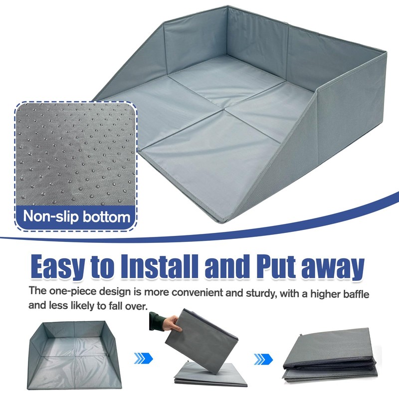 Laundry Guards for Front-Load Washers & Dryers, Secure Guardrails Prevent