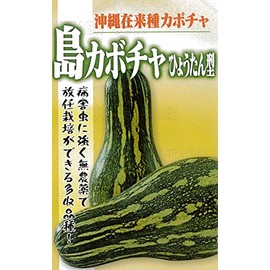 Futaba Seedlings Okinawa Island Pumpkin (Gourd Shape) Seeds, Small Bag 0.2 fl oz (5 ml)