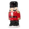 SHOWERORO 2pcs Kosher Salt Pepper Shaker Ceramic Nutcracker Design Seasoning