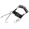 Stainless Steel Marine Sports Reef Double Hook with Spring Rope