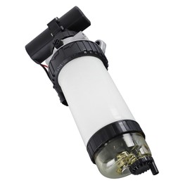 waltyotur Fuel Pump & Filter Assembly Replacement for New Holland LS180 LS190 LX865 Replacement for 87802202 87802238