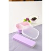 Tatsumiya iro 18.0 Slide Spoon & Chopsticks Set, Blueberry, Size: