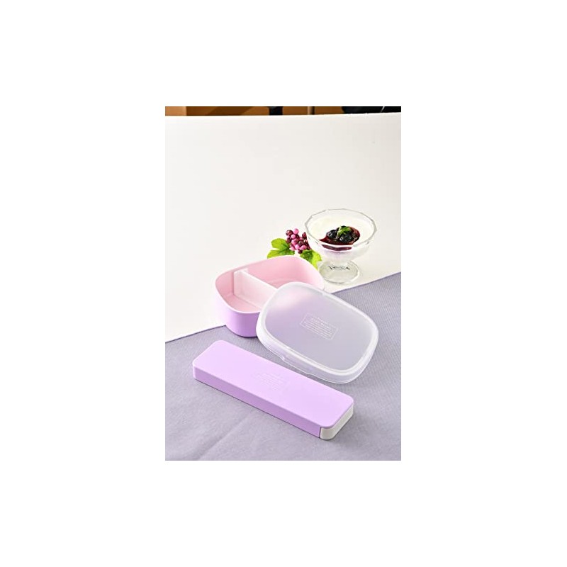 Tatsumiya iro 18.0 Slide Spoon & Chopsticks Set, Blueberry, Size: