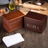 Modern Recipe Cards (Set of 60) - 4x6” Double Sided