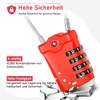 NAGE Suitcase Lock Combination Lock, Suitcase Locks, 4 Digit, TSA