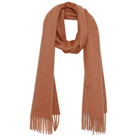 Bovari Women's Cashmere Scarf, 100% Cashmere, Premium Quality, 180 x 31 cm, Many Colours - taupe, size: m