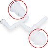 Double Siphon Diameter 50 mm for Double Sinks with Drain