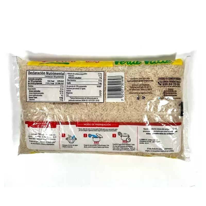 Verde Valle 3-Pk Verde Valle Arroz Super Extra/ Verde Valle
