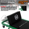 M-AUTO Heavy-Duty Convertible Mechanic Creeper, 48" Padded Adjustable Headrest Roller