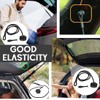 JUGUTA Pack of 2 Car Boot Retaining Strap Parcel Shelf