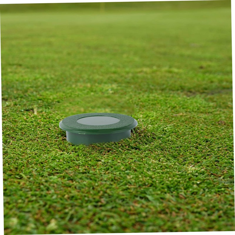 Totority 2pcs Golfing Practical Green Hole Cup Cover Durable Golf