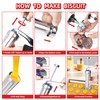 Spritz Cookie Press Kit - 20 Stainless Steel Discs &
