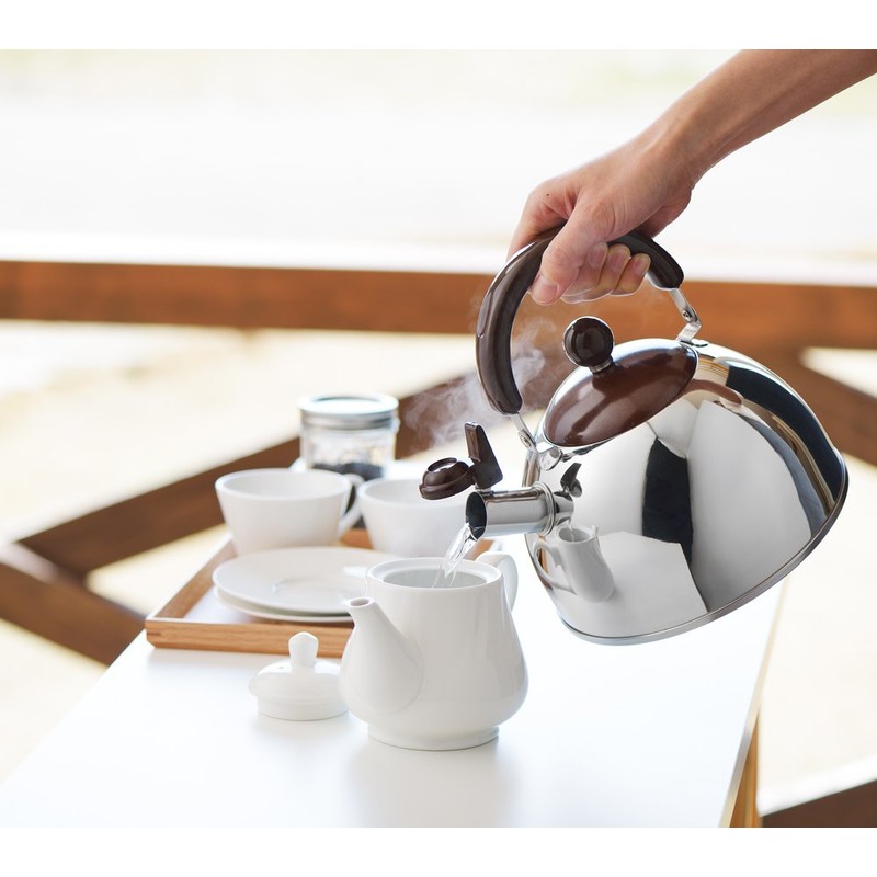 Yoshikawa SJ2433 Whistling Kettle, Made in Japan, 1.8 L (1.8
