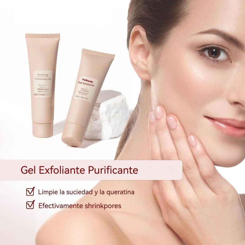 Gel Exfoliante Purificador , 2 Unidades, 100 G
