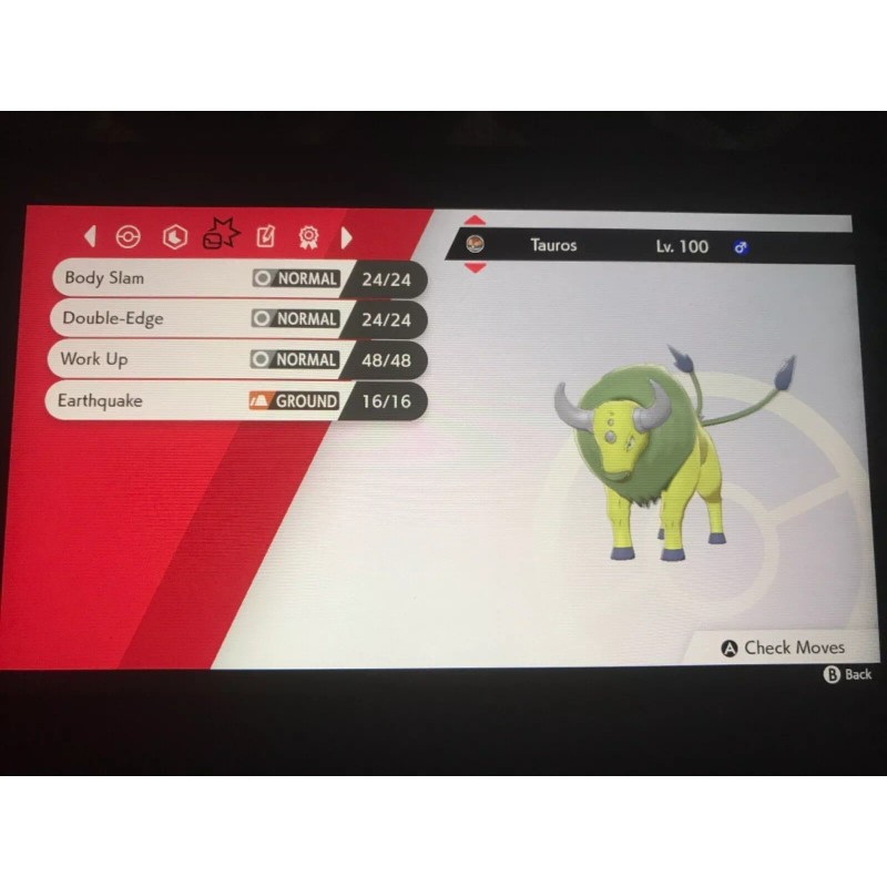 Pokémon Sword and Shield Shiny Kangaskhan and Tauros Bundle 6IV