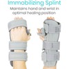 Vive Resting Hand Splint (Left) - Night Immobilizer Wrist Finger