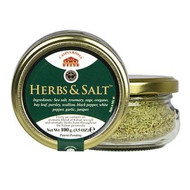Casina Rossa Herbs and Salt - Italian Herb Blend and Adriatic Sea Salt - 3.5 oz.