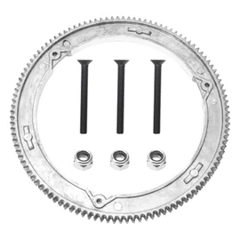 Fennoral Upgraded Aluminum Alloy 499612 Ring Gear Compatible with B & S 40 44 45 Small Engine Series, for 499612A 798616 798616A B1499612 ENP700019 Lawn Tractor