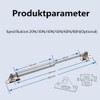 150N/33Ib/15kg Gas Strut,10 Inch Length Gas Spring,Gas Strut Lift Stay