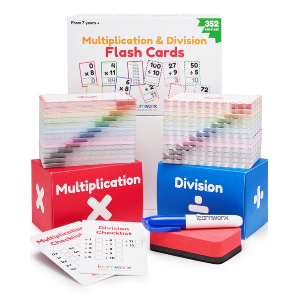 Multiplication and Division Flash Cards 3rd Grade 4th 5th and