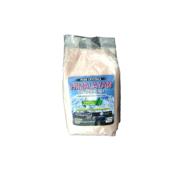 Amazing Health Himalayan fine eating salt 1kg