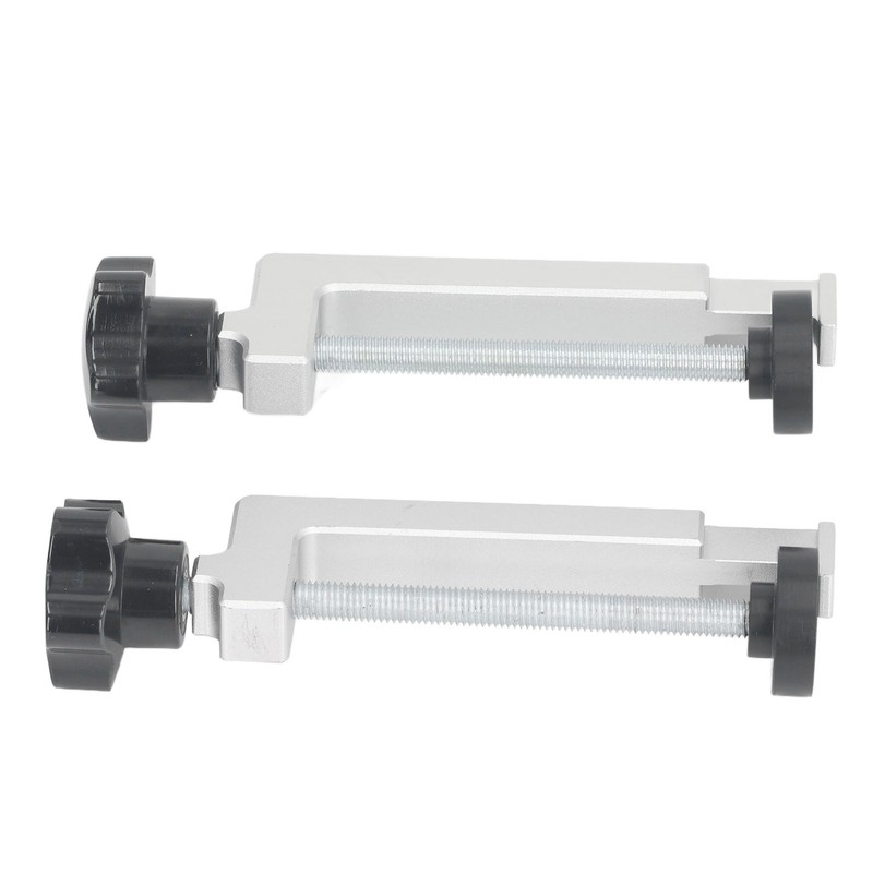 2Pcs Woodworking Fence Clamp Aluminum Alloy Multifunctional Woodworking Fence Fixing