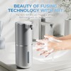 Wisekoti P11 Premium Space Gray Automatic Foaming Hand Soap Dispenser