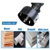 PLG2SUPT 8” HSS Bi Metal Hole Saw Cutter for Wood