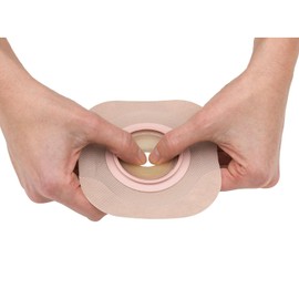 5014104 - Hollister Inc New Image Twopiece Shape-to-Fit Flat Formaflex Skin Barrier 2-1/4, Blue, 2-3/4 Flange Size