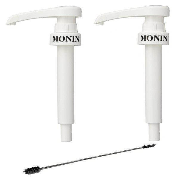 Set of 2 Syrup Pump for Monin Syrup 1.0 Litre
