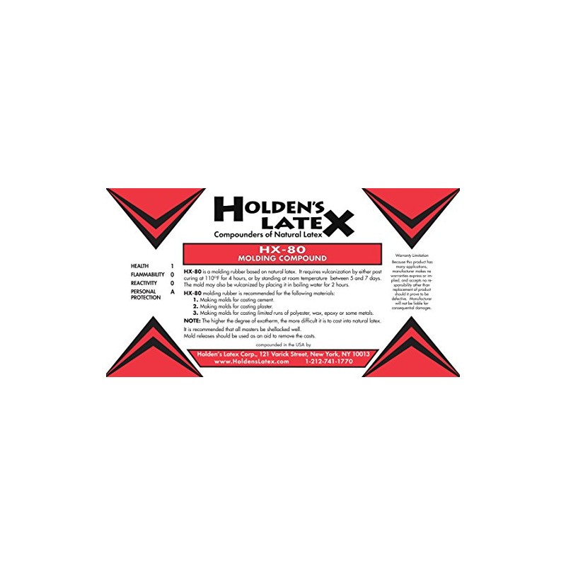 HX-80 - Mold Making Latex - Gallon Unit
