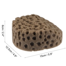 sourcing map Knockdown Texture Sponge 5.9"x4.9" Faux Sponge Painting Supplies Drywall Patch Wall Ceiling Texturing