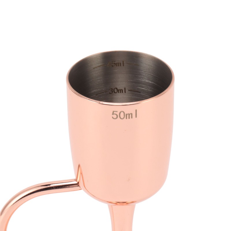 Double Sided Cocktail Bell Jigger Stainless Steel Dual End Wine