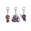 EBTY DREAMS Inc. - Set of 3 Acrylic Keychain Spider-Men,