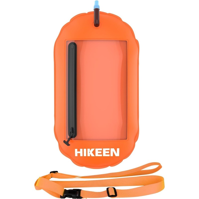 Hikeen Swim Buoy Pull Buoy, Waterproof, Visible Storage Space, Adjustable
