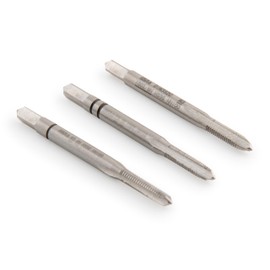 Professional Tap M3 Set HSSG 3 Pieces, Tap Cutter | Tap, Middle and Finishing Taps | Hand Tap Set Metric M3