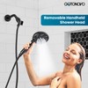 gotonovo Bathroom Shower Head Kit High Pressure Combo System Shower