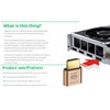 FUERAN 4K HDR HDMI Dummy Plug, Virtual Monitor EDID Emulator,