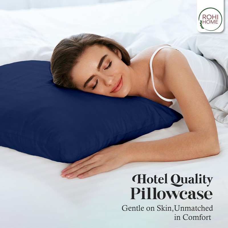Rohi Pillow Cases 2 Pack 100% Microfibre Pillowcases – Envelope