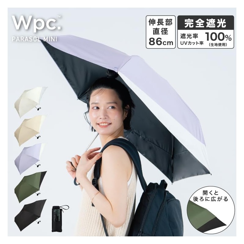 2025 Wpc. 801-12436-102 Parasol (Wide Spread in the Back) Blackout