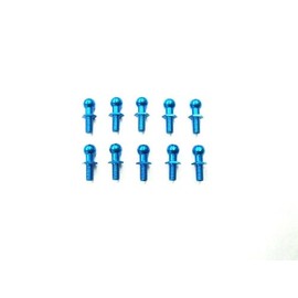 OPTION No.1 4.8mmアルミピロボール ライトブルー 10pcs TA-001