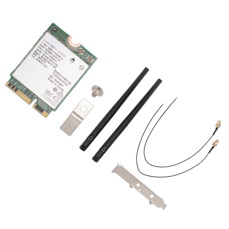 WiFi 7 Card 2.4G 574Mbps 5G 2400Mbps 6G 5800Mbps BT