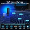 BURLAN Flying Insect Trap with UV Light & Glue Board