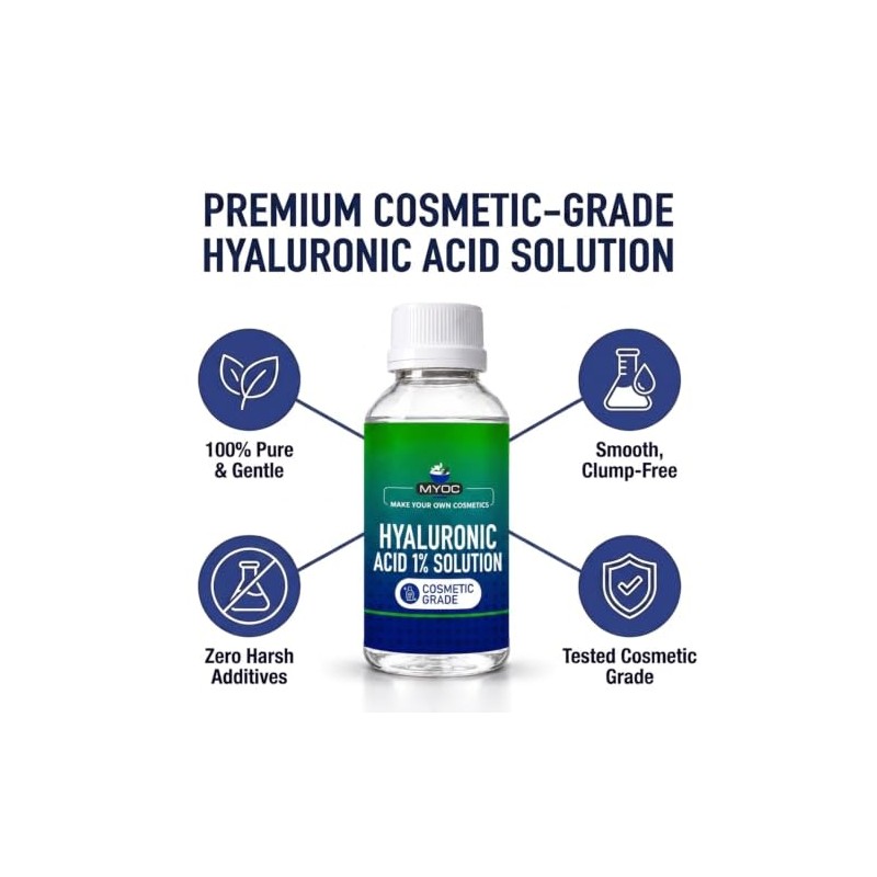 Hyaluronic Acid 1% Solution – (8.11 fl oz / 240ml)