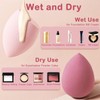 8 Pcs Beauty Blender Sponge, Foundation Blending Beauty Multi Color
